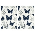 thumbnail image 1 of 2 Pcs Funny Kitchen Towels,Butterfly and Leaves Pattern Microfiber Dish Towels,Kitchen Tea Towels,Kitchen Towel Set (18" X 26"), 1 of 3