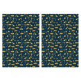 thumbnail image 1 of 2 Pcs Funny Kitchen Towels,Cartoon Construction Vehicles Cranes Dark Blue Pattern Microfiber Dish Towels,Kitchen Tea Towels,Kitchen Towel Set (18" X 26"), 1 of 7