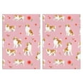 thumbnail image 1 of 2 Pcs Funny Kitchen Towels,Cavalier King Charles Spaniels and Flowers Microfiber Dish Towels,Kitchen Tea Towels,Kitchen Towel Set (18" X 26"), 1 of 3