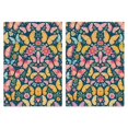 thumbnail image 1 of 2 Pcs Funny Kitchen Towels,Colorful Butterfly Flower Green Pattern Microfiber Dish Towels,Kitchen Tea Towels,Kitchen Towel Set (18" X 26"), 1 of 7