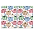 thumbnail image 1 of 2 Pcs Funny Kitchen Towels,Colorful Fall Pumpkins Pattern Microfiber Dish Towels,Kitchen Tea Towels,Kitchen Towel Set (18" X 26"), 1 of 3