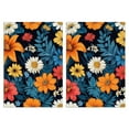 thumbnail image 1 of 2 Pcs Funny Kitchen Towels,Colorful Floral Pattern Microfiber Dish Towels,Kitchen Tea Towels,Kitchen Towel Set (18" X 26"), 1 of 3