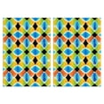 thumbnail image 1 of 2 Pcs Funny Kitchen Towels,Colorful Geometric Pattern Microfiber Dish Towels,Kitchen Tea Towels,Kitchen Towel Set (18" X 26"), 1 of 3