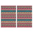thumbnail image 1 of 2 Pcs Funny Kitchen Towels,Colorful Geometric Striped Pattern Microfiber Dish Towels,Kitchen Tea Towels,Kitchen Towel Set (18" X 26"), 1 of 7