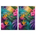 thumbnail image 1 of 2 Pcs Funny Kitchen Towels,Colorful Tropical Leaf Pattern Microfiber Dish Towels,Kitchen Tea Towels,Kitchen Towel Set (18" X 26"), 1 of 7