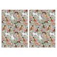 thumbnail image 1 of 2 Pcs Funny Kitchen Towels,Cute Boxer Dog and Flowers Florals Microfiber Dish Towels,Kitchen Tea Towels,Kitchen Towel Set (18" X 26"), 1 of 7