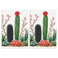 thumbnail image 1 of 2 Pcs Funny Kitchen Towels,Cute Cactus Microfiber Dish Towels,Kitchen Tea Towels,Kitchen Towel Set (18" X 26"), 1 of 3