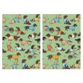 thumbnail image 1 of 2 Pcs Funny Kitchen Towels,Cute Cartoon Dachshund Microfiber Dish Towels,Kitchen Tea Towels,Kitchen Towel Set (18" X 26"), 1 of 3