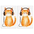 thumbnail image 1 of 2 Pcs Funny Kitchen Towels,Cute Cat Microfiber Dish Towels,Kitchen Tea Towels,Kitchen Towel Set (18" X 26"), 1 of 3