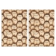 thumbnail image 1 of 2 Pcs Funny Kitchen Towels,Cute Hedgehog Pattern Microfiber Dish Towels,Kitchen Tea Towels,Kitchen Towel Set (18" X 26"), 1 of 7