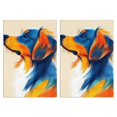 thumbnail image 1 of 2 Pcs Funny Kitchen Towels,Cute Watercolor Dog Pattern Microfiber Dish Towels,Kitchen Tea Towels,Kitchen Towel Set (18" X 26"), 1 of 3