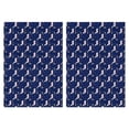 thumbnail image 1 of 2 Pcs Funny Kitchen Towels,Dark Blue Cartoon Cat Unicorn Pattern (2) Microfiber Dish Towels,Kitchen Tea Towels,Kitchen Towel Set (18" X 26"), 1 of 7