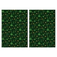 thumbnail image 1 of 2 Pcs Funny Kitchen Towels,Dark Green Christmas Tree and Star Pattern Microfiber Dish Towels,Kitchen Tea Towels,Kitchen Towel Set (18" X 26"), 1 of 7