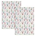 thumbnail image 1 of 2 Pcs Funny Kitchen Towels, Easter and Gnomes White Pattern Microfiber Dish Towels 18"x26", Decorative Tea Towel Set, 1 of 6