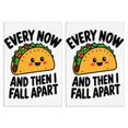 thumbnail image 1 of 2 Pcs Funny Kitchen Towels,Every Now and Then I Fall Apart Microfiber Dish Towels,Kitchen Tea Towels,Kitchen Towel Set (18" X 26"), 1 of 3