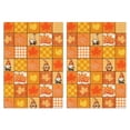 thumbnail image 1 of 2 Pcs Funny Kitchen Towels,Fall Pumpkins Gnomes with Autumn Leaves Pattern Microfiber Dish Towels,Kitchen Tea Towels,Kitchen Towel Set (18" X 26"), 1 of 3