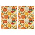 thumbnail image 1 of 2 Pcs Funny Kitchen Towels,Fall Pumpkins Sunflowers Autumn Pattern Microfiber Dish Towels,Kitchen Tea Towels,Kitchen Towel Set (18" X 26"), 1 of 3