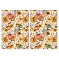 thumbnail image 1 of 2 Pcs Funny Kitchen Towels,Fall Pumpkins Sunflowers Pattern Microfiber Dish Towels,Kitchen Tea Towels,Kitchen Towel Set (18" X 26"), 1 of 3