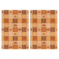 thumbnail image 1 of 2 Pcs Funny Kitchen Towels,Fall Pumpkins and Sunflower Pattern Microfiber Dish Towels,Kitchen Tea Towels,Kitchen Towel Set (18" X 26"), 1 of 3