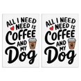 thumbnail image 1 of 2 Pcs Funny Kitchen Towels,Funny Kitchen Coffee Pattern Microfiber Dish Towels,Kitchen Tea Towels,Kitchen Towel Set (18" X 26"), 1 of 3