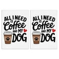 thumbnail image 1 of 2 Pcs Funny Kitchen Towels,Funny Kitchen Coffee Pattern Microfiber Dish Towels,Kitchen Tea Towels,Kitchen Towel Set (18" X 26"), 1 of 3