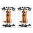 thumbnail image 1 of 2 Pcs Funny Kitchen Towels,Funny Kitchen Golden Retriever Microfiber Dish Towels,Kitchen Tea Towels,Kitchen Towel Set (18" X 26"), 1 of 3