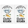 thumbnail image 1 of 2 Pcs Funny Kitchen Towels,Funny Kitchen Quirky Patterns Microfiber Dish Towels,Kitchen Tea Towels,Kitchen Towel Set (18" X 26"), 1 of 3