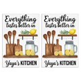 thumbnail image 1 of 2 Pcs Funny Kitchen Towels,Funny Kitchen Quirky Patterns Microfiber Dish Towels,Kitchen Tea Towels,Kitchen Towel Set (18" X 26"), 1 of 3