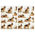 thumbnail image 1 of 2 Pcs Funny Kitchen Towels,German Shepherd Dogs with Flowers Microfiber Dish Towels,Kitchen Tea Towels,Kitchen Towel Set (18" X 26"), 1 of 3