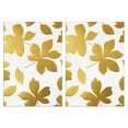 thumbnail image 1 of 2 Pcs Funny Kitchen Towels,Golden Leaves Pattern Microfiber Dish Towels,Kitchen Tea Towels,Kitchen Towel Set (18" X 26"), 1 of 3
