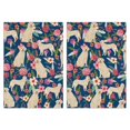 thumbnail image 1 of 2 Pcs Funny Kitchen Towels,Golden Retriever Dog and Flower Microfiber Dish Towels,Kitchen Tea Towels,Kitchen Towel Set (18" X 26"), 1 of 3