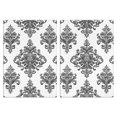 thumbnail image 1 of 2 Pcs Funny Kitchen Towels,Gray Floral Pattern Microfiber Dish Towels,Kitchen Tea Towels,Kitchen Towel Set (18" X 26"), 1 of 3