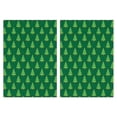 thumbnail image 1 of 2 Pcs Funny Kitchen Towels,Green Christmas Tree Pattern Microfiber Dish Towels,Kitchen Tea Towels,Kitchen Towel Set (18" X 26"), 1 of 7