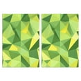 thumbnail image 1 of 2 Pcs Funny Kitchen Towels,Green and Yellow Modern Art Geometric Microfiber Dish Towels,Kitchen Tea Towels,Kitchen Towel Set (18" X 26"), 1 of 3