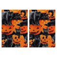thumbnail image 1 of 2 Pcs Funny Kitchen Towels,Halloween Black Cats and Pumpkins Pattern Microfiber Dish Towels,Kitchen Tea Towels,Kitchen Towel Set (18" X 26"), 1 of 7