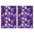 thumbnail image 1 of 2 Pcs Funny Kitchen Towels,Halloween Cute Ghosts and Skeletons Microfiber Dish Towels,Kitchen Tea Towels,Kitchen Towel Set (18" X 26"), 1 of 7