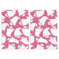 thumbnail image 1 of 2 Pcs Funny Kitchen Towels,Halloween Cute Ghosts on Pink Pattern Microfiber Dish Towels,Kitchen Tea Towels,Kitchen Towel Set (18" X 26"), 1 of 7