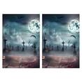 thumbnail image 1 of 2 Pcs Funny Kitchen Towels,Halloween Graveyard Scene Pattern Microfiber Dish Towels,Kitchen Tea Towels,Kitchen Towel Set (18" X 26"), 1 of 7