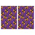thumbnail image 1 of 2 Pcs Funny Kitchen Towels,Halloween Pumpkins with Witch Hats Microfiber Dish Towels,Kitchen Tea Towels,Kitchen Towel Set (18" X 26"), 1 of 7