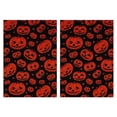 thumbnail image 1 of 2 Pcs Funny Kitchen Towels,Halloween Red Pumpkins Pattern Microfiber Dish Towels,Kitchen Tea Towels,Kitchen Towel Set (18" X 26"), 1 of 7