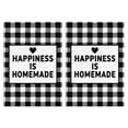 thumbnail image 1 of 2 Pcs Funny Kitchen Towels,Happiness Is Homemade Microfiber Dish Towels,Kitchen Tea Towels,Kitchen Towel Set (18" X 26"), 1 of 3