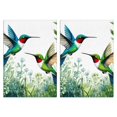 thumbnail image 1 of 2 Pcs Funny Kitchen Towels,Hummingbird Microfiber Dish Towels,Kitchen Tea Towels,Kitchen Towel Set (18" X 26"), 1 of 3