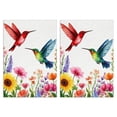 thumbnail image 1 of 2 Pcs Funny Kitchen Towels,Hummingbird and Flower Microfiber Dish Towels,Kitchen Tea Towels,Kitchen Towel Set (18" X 26"), 1 of 3