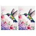 thumbnail image 1 of 2 Pcs Funny Kitchen Towels,Hummingbird and Flowers Microfiber Dish Towels,Kitchen Tea Towels,Kitchen Towel Set (18" X 26"), 1 of 3