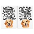 thumbnail image 1 of 2 Pcs Funny Kitchen Towels,I'LL Be Watching You Microfiber Dish Towels,Kitchen Tea Towels,Kitchen Towel Set (18" X 26"), 1 of 3