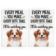 thumbnail image 1 of 2 Pcs Funny Kitchen Towels,I’ll Be Watching You Dog Microfiber Dish Towels,Kitchen Tea Towels,Kitchen Towel Set (18" X 26"), 1 of 3