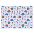 thumbnail image 1 of 2 Pcs Funny Kitchen Towels,Lavender Dinosaurs Hatching Eggs Microfiber Dish Towels,Kitchen Tea Towels,Kitchen Towel Set (18" X 26"), 1 of 7