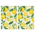 thumbnail image 1 of 2 Pcs Funny Kitchen Towels,Lemon Microfiber Dish Towels,Kitchen Tea Towels,Kitchen Towel Set (18" X 26"), 1 of 3
