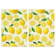 thumbnail image 1 of 2 Pcs Funny Kitchen Towels,Lemon Microfiber Dish Towels,Kitchen Tea Towels,Kitchen Towel Set (18" X 26"), 1 of 3