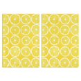 thumbnail image 1 of 2 Pcs Funny Kitchen Towels,Lemon Microfiber Dish Towels,Kitchen Tea Towels,Kitchen Towel Set (18" X 26"), 1 of 3